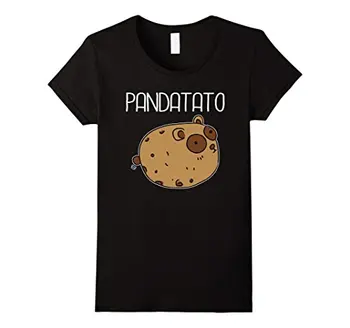 Panda Potato Funny Cartoon T-Shirt Cartoon Animals Western Style Womens O-Neck T Shirts for Women Harajuku Brand Top Tee
Panda Potato Funny Cartoon T-Shirt Cartoon Animals Western Style Womens O-Neck T Shirts for Women Harajuku Brand Top Tee