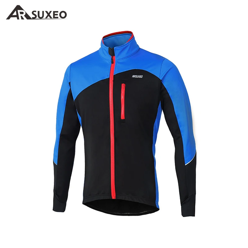 ARSUXEO Cycling Jacket Winter Thermal Fleece Warm Up MTB Bike Ciclismo Jacket Windproof Waterproof Reflective Cycling Coat
ARSUXEO Cycling Jacket Winter Thermal Fleece Warm Up MTB Bike Ciclismo Jacket Windproof Waterproof Reflective Cycling Coat