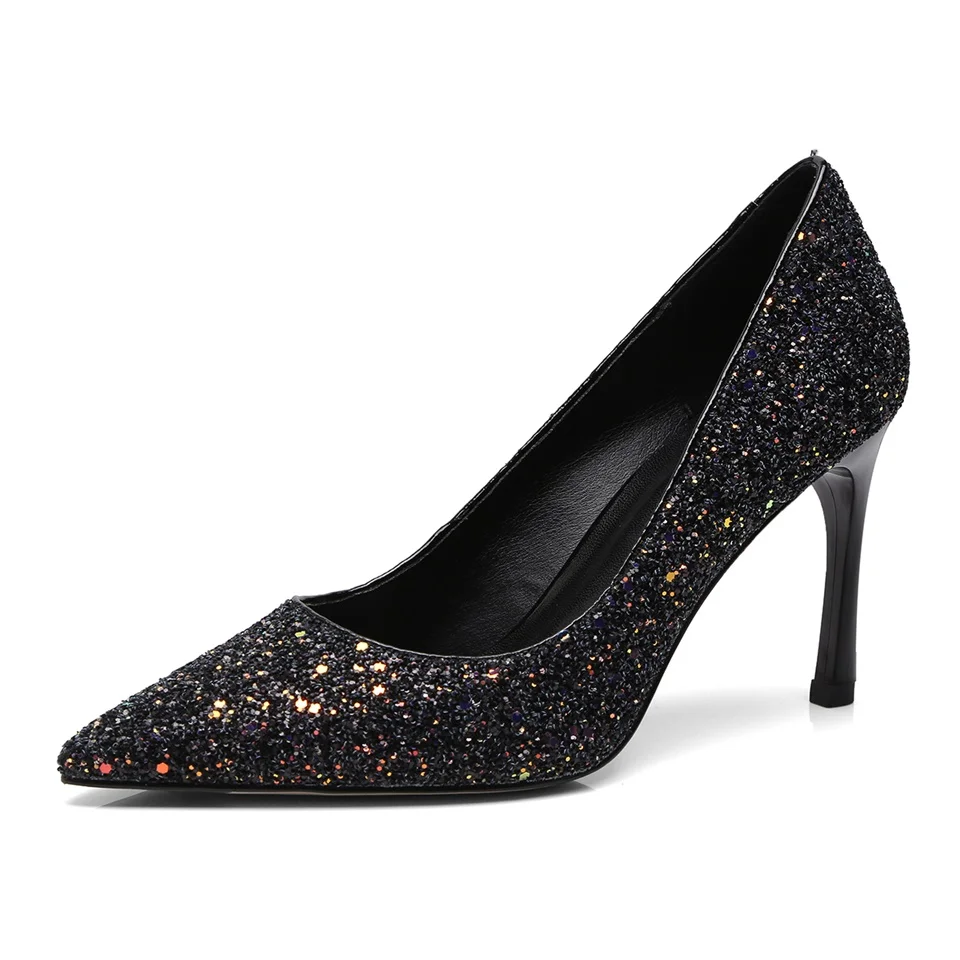 2019 spring summer women's shoes fashion shiny fabric comfortable and breathable inner 8.5CM high heel banquet women's shoes
2019 spring summer women's shoes fashion shiny fabric comfortable and breathable inner 8.5CM high heel banquet women's shoes