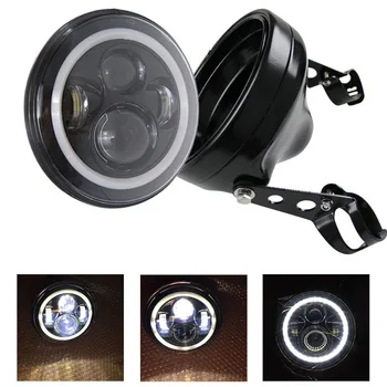 7 inch led headlight White DRL halo angel eyes for harley motorcycle 7'' headlamp Bucket Housing Mounting Bracket
7 inch led headlight White DRL halo angel eyes for harley motorcycle 7'' headlamp Bucket Housing Mounting Bracket
