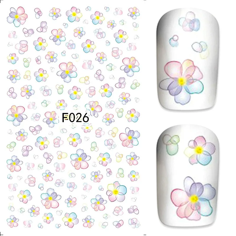 Flowers Adhesive Spring Nail Art Stickers Ultrathin Cute Decals Light Color Natural Manicure for Nail Design
Flowers Adhesive Spring Nail Art Stickers Ultrathin Cute Decals Light Color Natural Manicure for Nail Design
