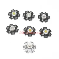 10pcs 50pcs 1W 3W High Power LED light , Red, Green, Blue, Yellow, RGB,white(neutral White), Warm White, Cool White image