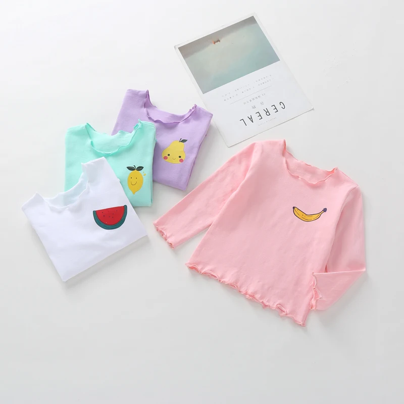 2019 Hot Sale Spring Autumn New Kids Boys Girls Clothing Cotton Cartoon Fruits Pattern 4 Colors Comfortable Long Sleeve T-Shirt
2019 Hot Sale Spring Autumn New Kids Boys Girls Clothing Cotton Cartoon Fruits Pattern 4 Colors Comfortable Long Sleeve T-Shirt