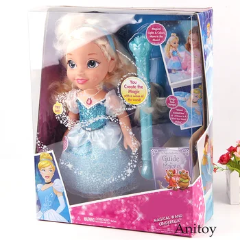 Magical Wand Cinderella Figurine with Light & Sound PVC Action Figure Princess Figures Toys for Children
Magical Wand Cinderella Figurine with Light & Sound PVC Action Figure Princess Figures Toys for Children
