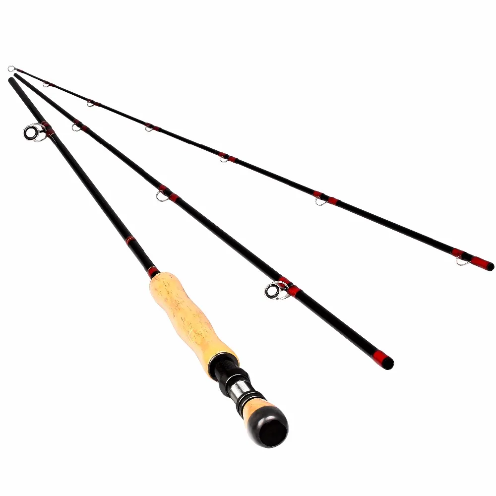 10FT 3 Pieces Carbon Fly Fishing Rod Pole #7/8 3Meters Length Light Feel Medium-Fast Action
10FT 3 Pieces Carbon Fly Fishing Rod Pole #7/8 3Meters Length Light Feel Medium-Fast Action