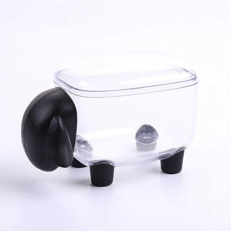 Mini Plastic Cotton Swab Desktop Toothpick Storage Box Cute Sheep Elephant Dustproof Cosmetic Cotton Small Objects Storage Box
Mini Plastic Cotton Swab Desktop Toothpick Storage Box Cute Sheep Elephant Dustproof Cosmetic Cotton Small Objects Storage Box