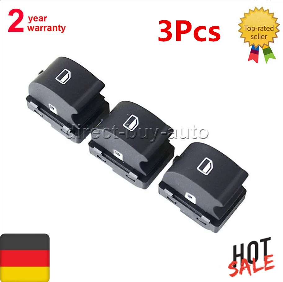 AP01 3PCS Window Lifter Switch For Audi A4 B6 B7 RS4 Sedan R8 For TT Seat Exeo Power Switch Control Button 8E0 959 855 8E0959855
AP01 3PCS Window Lifter Switch For Audi A4 B6 B7 RS4 Sedan R8 For TT Seat Exeo Power Switch Control Button 8E0 959 855 8E0959855