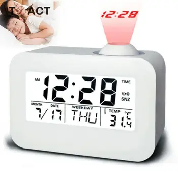 LED Digital Projector Alarm Clock Night Wall Radio Watch Table Desk Clocks Luminova Calendars Temperature Display Snooze Modern
LED Digital Projector Alarm Clock Night Wall Radio Watch Table Desk Clocks Luminova Calendars Temperature Display Snooze Modern