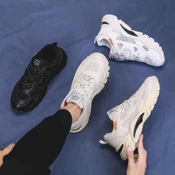 BIGFIRSE Casual Shoes For Men Trend Rubber Air Mesh Man Fashion Sneaker Loafers New Zapatos Mujer Breathable Men's Casual Shoes
BIGFIRSE Casual Shoes For Men Trend Rubber Air Mesh Man Fashion Sneaker Loafers New Zapatos Mujer Breathable Men's Casual Shoes