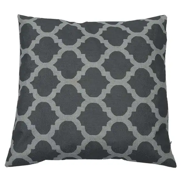 Fashion Home Decor Geometric lattice Bohemia Cotton Linen Throw Pillow Cover Sofa Car Cushion Cover Gray white ,45*45 cm
Fashion Home Decor Geometric lattice Bohemia Cotton Linen Throw Pillow Cover Sofa Car Cushion Cover Gray white ,45*45 cm