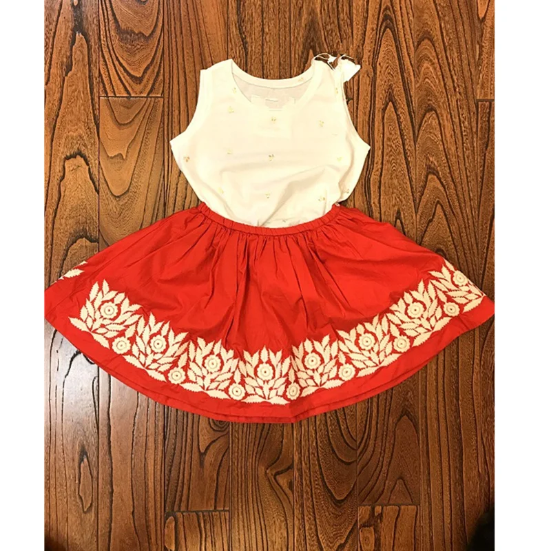 Children skirt embroidery floral pattern baby girls skirt red colour tiny cotton skirts for girls boutique toddler baby clothes
Children skirt embroidery floral pattern baby girls skirt red colour tiny cotton skirts for girls boutique toddler baby clothes