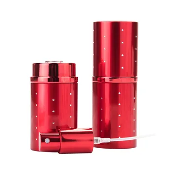 Perfume Vial Empty Round Glass Liner Atomizer Aluminum Housing Portable Spray Pump Bottle Diamonds 30ML Makeup Refillable Bottle
Perfume Vial Empty Round Glass Liner Atomizer Aluminum Housing Portable Spray Pump Bottle Diamonds 30ML Makeup Refillable Bottle