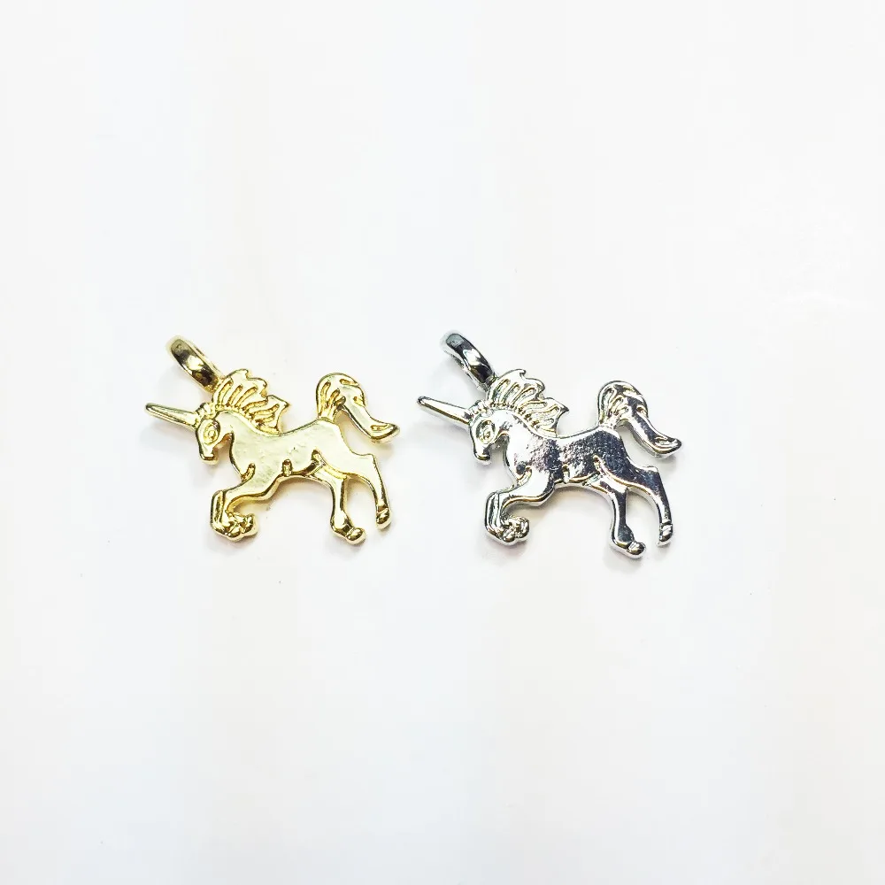 Eruifa 20pcs 20*15mm Unicorn Zinc alloy Charms Pendant Jewelry DIY Handmade Necklae 2 Colors
Eruifa 20pcs 20*15mm Unicorn Zinc alloy Charms Pendant Jewelry DIY Handmade Necklae 2 Colors