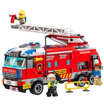ENLIGHTEN 2807 City Police Firefighter Ladder Fire Truck Figure Blocks Christmas Gift Educational Building Toys For Children
ENLIGHTEN 2807 City Police Firefighter Ladder Fire Truck Figure Blocks Christmas Gift Educational Building Toys For Children
