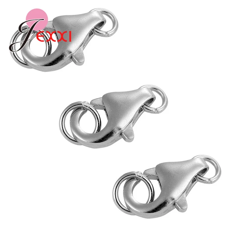 Promotion 50pcs/pack Selling 925 Sterling Silver Lobster Clasp Claw Jewelry Hooks Necklace Bracelet Making Accessories
Promotion 50pcs/pack Selling 925 Sterling Silver Lobster Clasp Claw Jewelry Hooks Necklace Bracelet Making Accessories