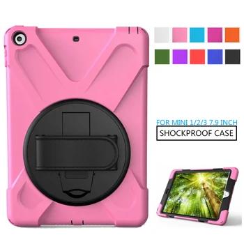 Case for iPad Mini 1 2 3 7.9 inch Hand-held Shock Proof Full Body Cover Handle Stand Sleeve for IPad Mini 7.9" Case Capa Funda
Case for iPad Mini 1 2 3 7.9 inch Hand-held Shock Proof Full Body Cover Handle Stand Sleeve for IPad Mini 7.9" Case Capa Funda
