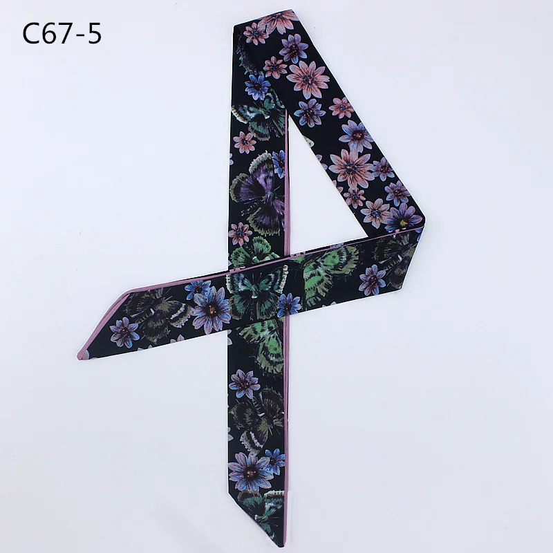 Butterfly Flower New Arrival Print Lady Silk Riband Scarves Protect Bags Scarf Small Ribbon Hair Band Bandeaus Choker BD53
Butterfly Flower New Arrival Print Lady Silk Riband Scarves Protect Bags Scarf Small Ribbon Hair Band Bandeaus Choker BD53