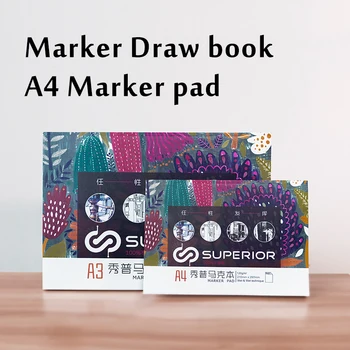 A4 25 Sheets Marker Pad Marker Sketch Book Paper Drawing Paper For Painting enthusiast Student Coloring Design Stationery
A4 25 Sheets Marker Pad Marker Sketch Book Paper Drawing Paper For Painting enthusiast Student Coloring Design Stationery