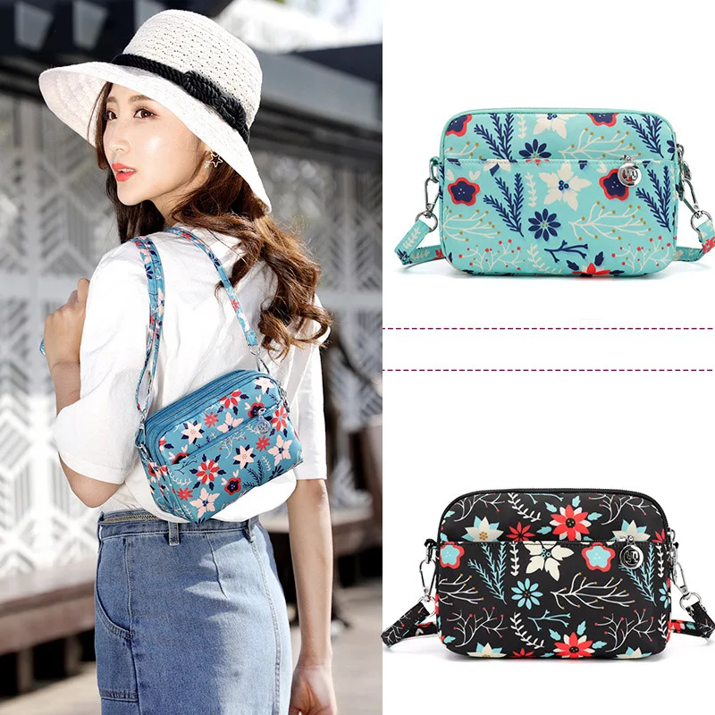Small Flower cloth bag Fashion waterproof shoulder bag women messenger bags min nylon Crossbody Bag for ladies
Small Flower cloth bag Fashion waterproof shoulder bag women messenger bags min nylon Crossbody Bag for ladies