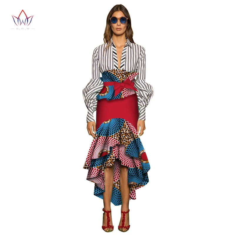 BRW Ladies Skirts Africa Style Mermaid Skirt Floral Long Skirts Summer Dashiki African Print Plus Size Women Clothing 6XL WY2669
BRW Ladies Skirts Africa Style Mermaid Skirt Floral Long Skirts Summer Dashiki African Print Plus Size Women Clothing 6XL WY2669