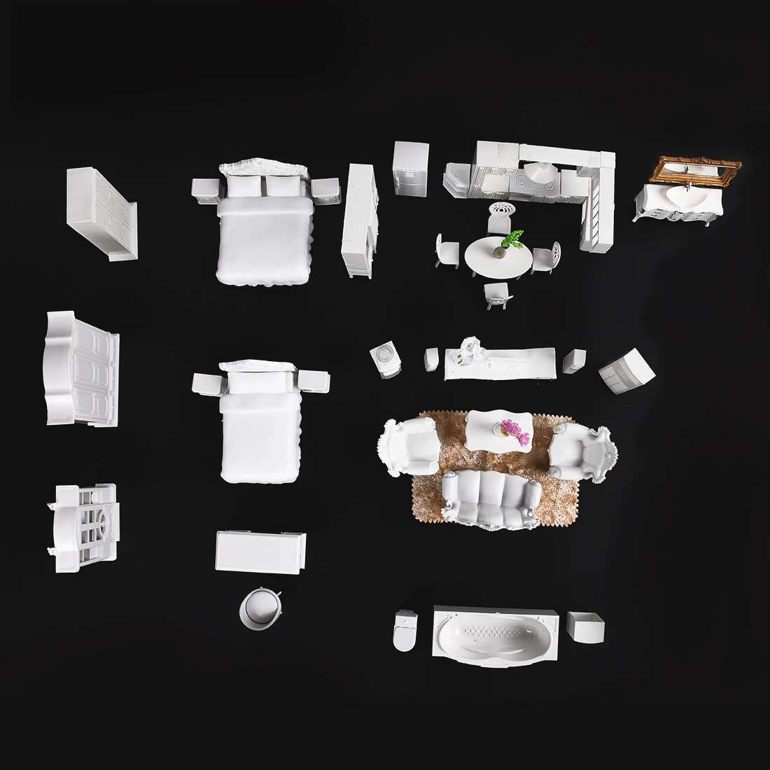 DIY Model Furniture Stereo Air conditioning Single bed Indoor Arrangements Tv cabinet Washing machine Refrigerator
DIY Model Furniture Stereo Air conditioning Single bed Indoor Arrangements Tv cabinet Washing machine Refrigerator