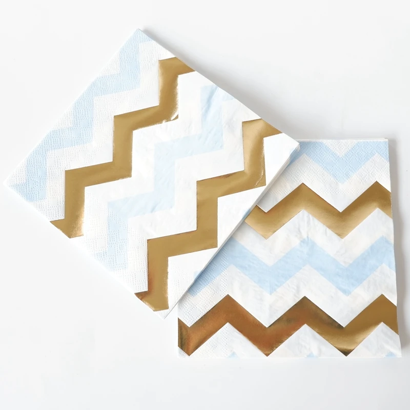 20pcs/lot Gold Blue Wave Party Supplies Paper Napkin Cartoon Birthday Decoration Baby Shower For Kids Party Supplies Tissues
20pcs/lot Gold Blue Wave Party Supplies Paper Napkin Cartoon Birthday Decoration Baby Shower For Kids Party Supplies Tissues