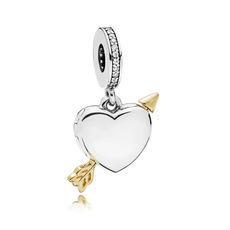 925 Sterling Silver Limited Edition Arrow of Love Charm, Clear CZ Original Jewelry Making Fits For Bracelets & Bangle PANDOCCI
925 Sterling Silver Limited Edition Arrow of Love Charm, Clear CZ Original Jewelry Making Fits For Bracelets & Bangle PANDOCCI