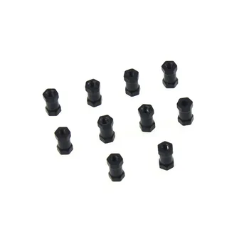 10 Pcs Balck 10MM Aluminum Alloy Hexagon Column Mounting Bolt for RC Quadcopter F07716
10 Pcs Balck 10MM Aluminum Alloy Hexagon Column Mounting Bolt for RC Quadcopter F07716