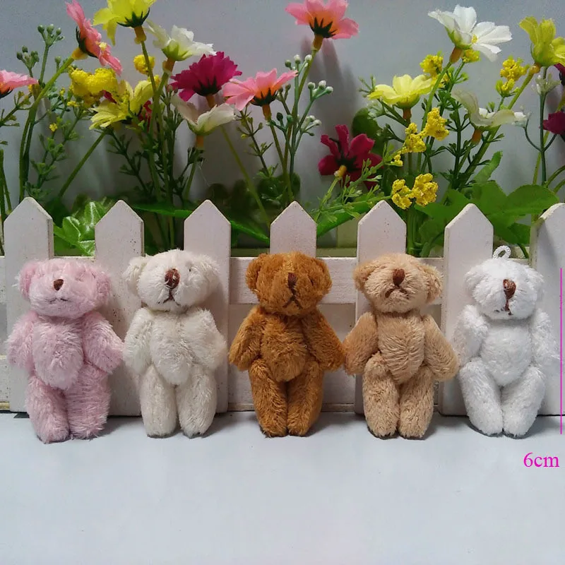 Stuffed Toys Cute Teddy Bear Doll 6cm Joint Hand and Foot Activity DIY Creative Handmade Bear Mobile Phone Jewelry Toy for Girls
Stuffed Toys Cute Teddy Bear Doll 6cm Joint Hand and Foot Activity DIY Creative Handmade Bear Mobile Phone Jewelry Toy for Girls