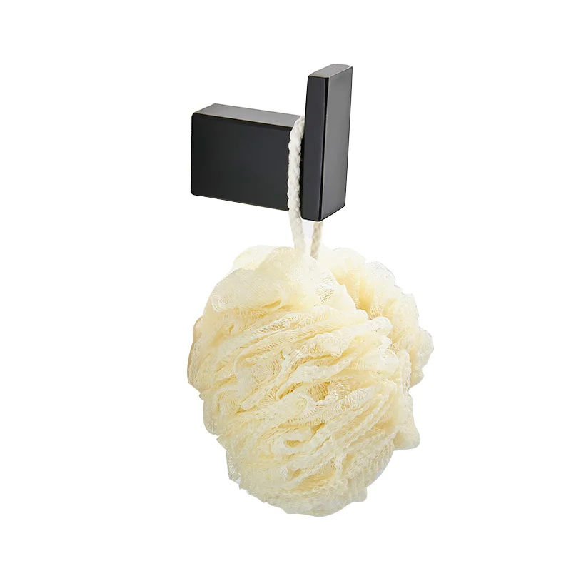 SUS304 Stainless Steel Matt Black Square Bathroom Robe Hook Wall Hanger Coat Hooks Bath Accessories Clothes Hangers for Hanging
SUS304 Stainless Steel Matt Black Square Bathroom Robe Hook Wall Hanger Coat Hooks Bath Accessories Clothes Hangers for Hanging