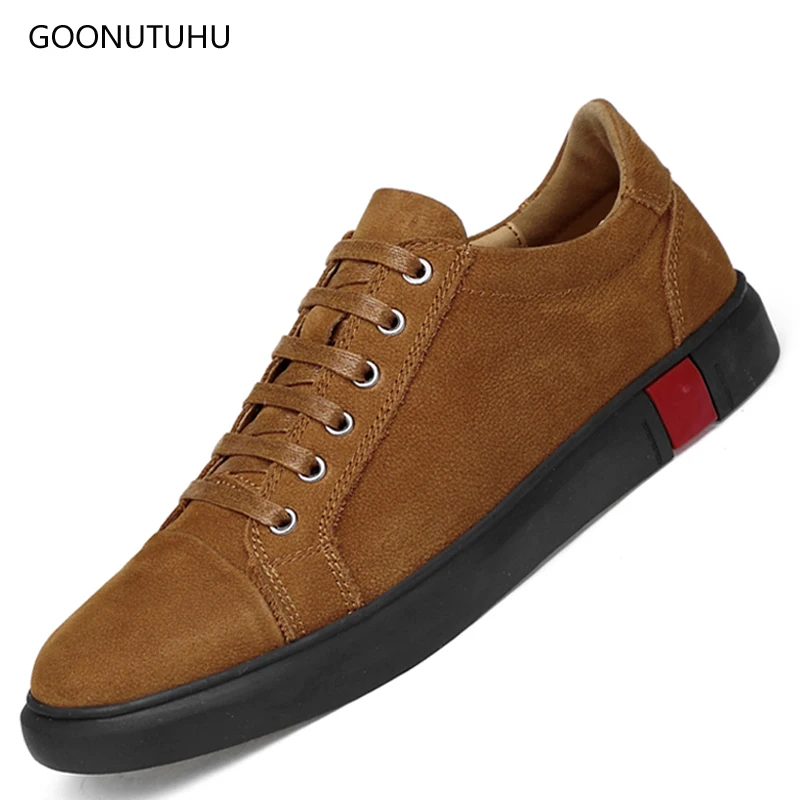 2019 spring Fashion men's shoes casual brown & black lace-up platform shoe for men big size 36-47 man shoes cow leather genuine
2019 spring Fashion men's shoes casual brown & black lace-up platform shoe for men big size 36-47 man shoes cow leather genuine