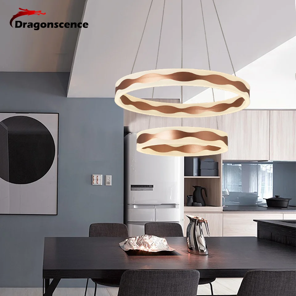 Dragonscence Modern Chandelier LED Lighting Remote Circle Chandelier Lamp for Living Room Business Salon Dining Office
Dragonscence Modern Chandelier LED Lighting Remote Circle Chandelier Lamp for Living Room Business Salon Dining Office