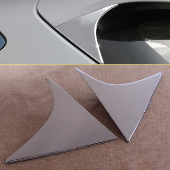 CITALL 2pcs Silver Plastic Car Rear Window Spoiler Wing Side Triangle Cover Trim Fit For Hyundai Tucson 2016 2017 2018
CITALL 2pcs Silver Plastic Car Rear Window Spoiler Wing Side Triangle Cover Trim Fit For Hyundai Tucson 2016 2017 2018