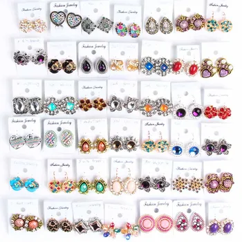 High quality wholesale and wholesale mixed style 24pcs fashion sweet beautiful girl's earrings (color: multicolor)
High quality wholesale and wholesale mixed style 24pcs fashion sweet beautiful girl's earrings (color: multicolor)