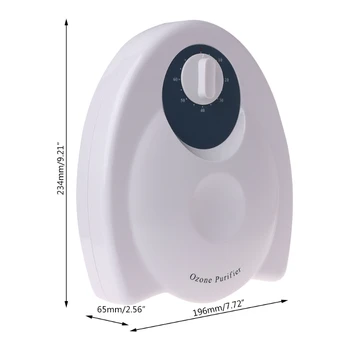 Air Water Purifier Disinfector Ozone O3 Generator Function Sterilizer Machine
Air Water Purifier Disinfector Ozone O3 Generator Function Sterilizer Machine