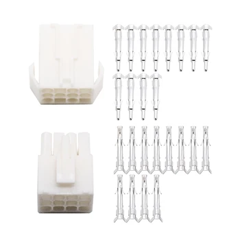 20 sets 12P 12 Way/pins Small Tamiya connector Set Kits mini Tamiya set EL 4.5MM male Female socket plug
20 sets 12P 12 Way/pins Small Tamiya connector Set Kits mini Tamiya set EL 4.5MM male Female socket plug