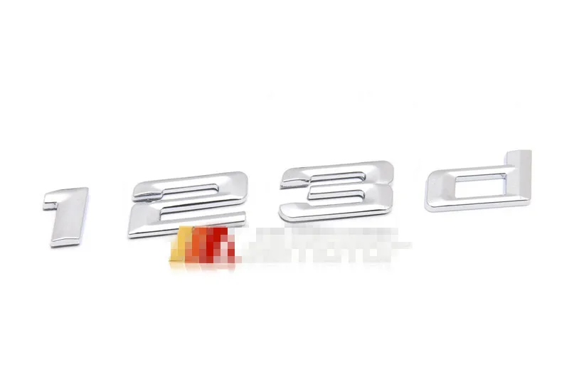 FOR BMW E81 F20 E87 E88 1-Series Trunk Lid Emblem Badge Chrome Letters 123d 123 d
FOR BMW E81 F20 E87 E88 1-Series Trunk Lid Emblem Badge Chrome Letters 123d 123 d