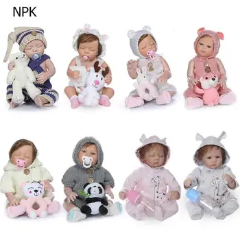 8 Styles 48CM Baby Dolls Gift Lovely Reborn Dolls Vinyl Soft Lifelike Simulation Baby Doll Children Accompanying Teaching Toy
8 Styles 48CM Baby Dolls Gift Lovely Reborn Dolls Vinyl Soft Lifelike Simulation Baby Doll Children Accompanying Teaching Toy