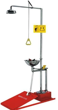 Public places first aid kit SL0458A Eye wash with shower stainless steel Foot treadle and drain off shower
Public places first aid kit SL0458A Eye wash with shower stainless steel Foot treadle and drain off shower