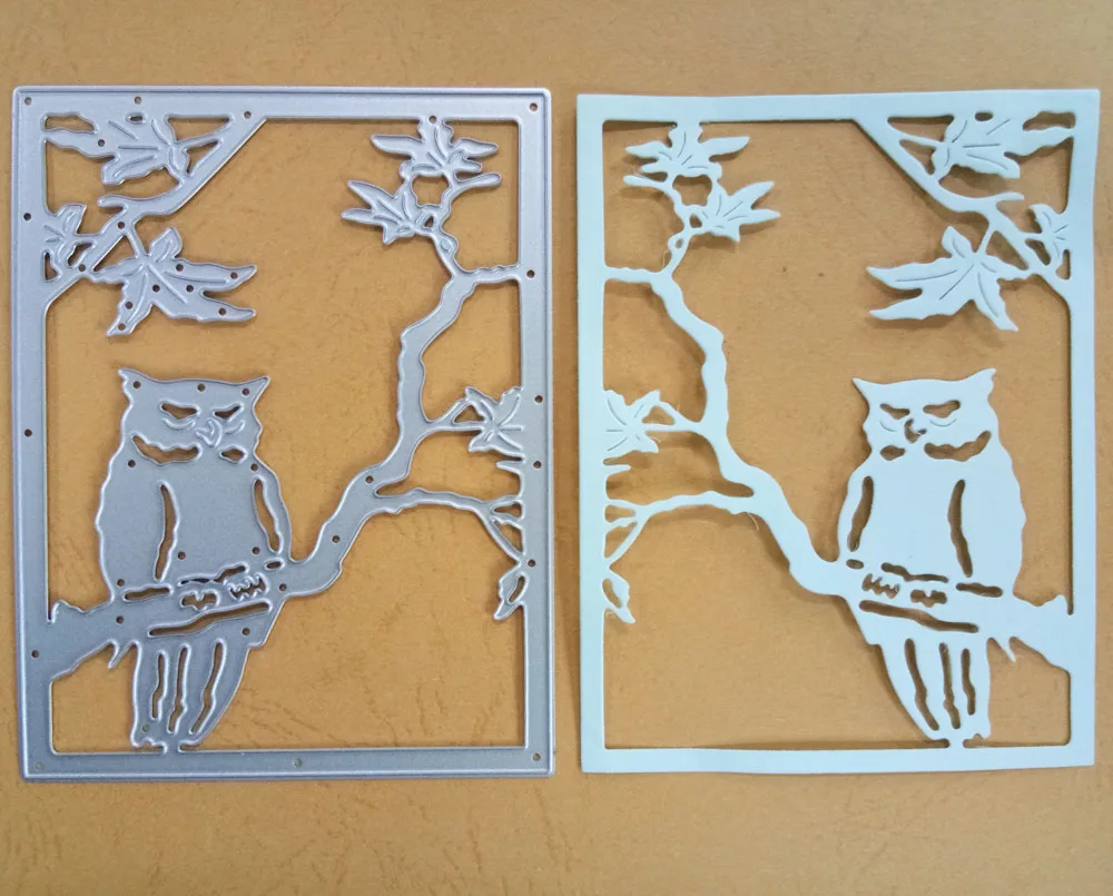 ForeWan Owl Sit Branch Frame Metal Cutting Dies for Scrapbooking Album Paper Card Making New Arrival Embossing Die Cuts Template
ForeWan Owl Sit Branch Frame Metal Cutting Dies for Scrapbooking Album Paper Card Making New Arrival Embossing Die Cuts Template