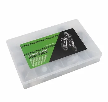 154pieces motorcycle hardware full size bolt pro pack kit for kx250f kx450f kx 250f kawasaki JAPANESE BIKE style dirt bike
154pieces motorcycle hardware full size bolt pro pack kit for kx250f kx450f kx 250f kawasaki JAPANESE BIKE style dirt bike