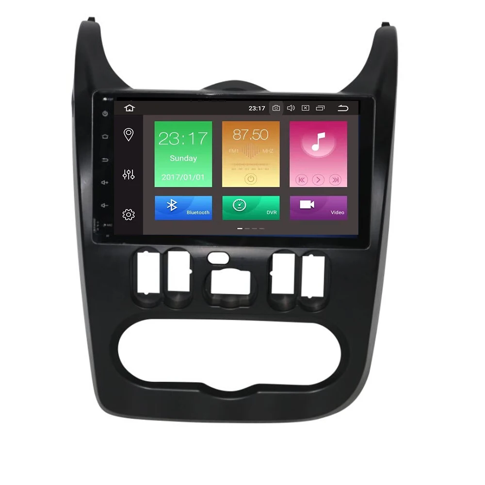 4 ГБ 9 дюймов HD Android 10 автомобильный стерео для Renault Duster Dacia Logan Sandero Авто Радио FM GPS