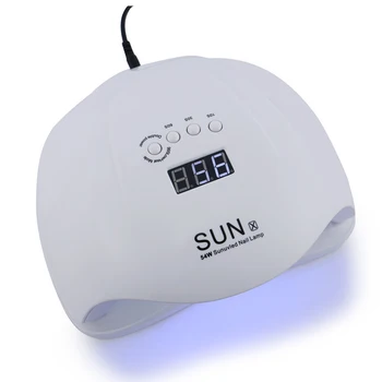 SUNX 54W UV Lamp LED Nail Lamp Nail Dryer For All Gels Polish With Infrared Sensing 30/60/90s Timer
SUNX 54W UV Lamp LED Nail Lamp Nail Dryer For All Gels Polish With Infrared Sensing 30/60/90s Timer