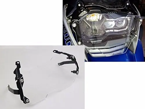 Front Headlight Guard Cover Lens Protector For 2013-2016 BMW R1200GS Adv LC