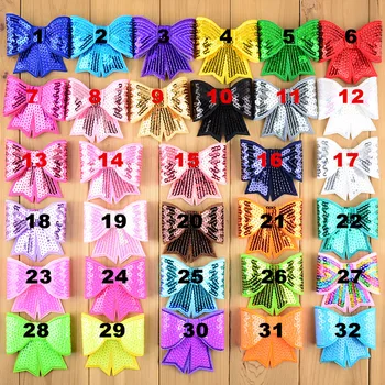 40pcs/lot DIY Baby Girl Glitter Sequins Bow Newborn Photo props Headwear Accessories 32 color
40pcs/lot DIY Baby Girl Glitter Sequins Bow Newborn Photo props Headwear Accessories 32 color