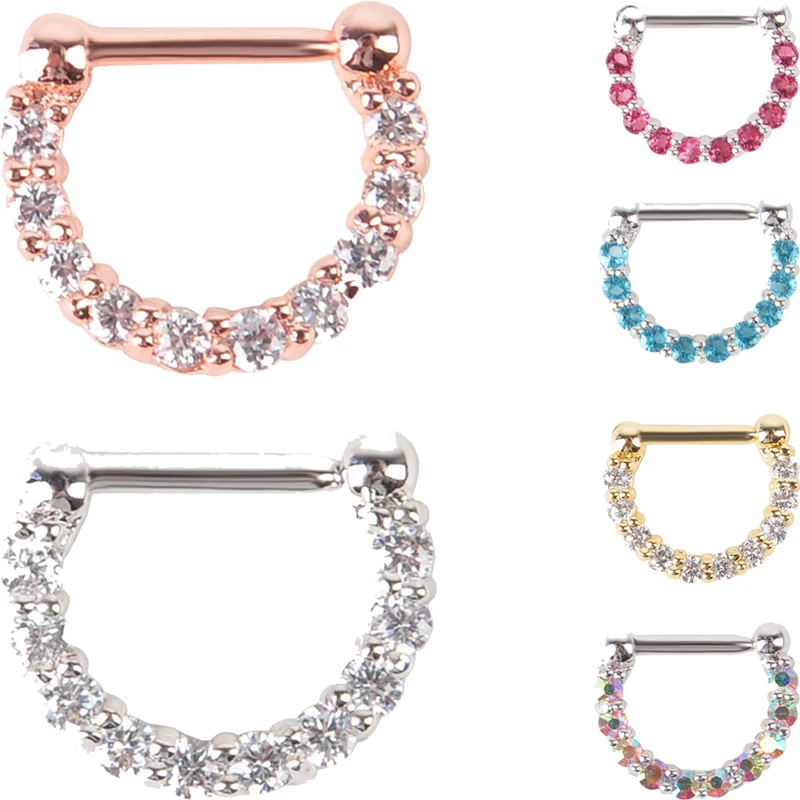 Sale 1PC nose ring for women girls hot zircon straight nose ring wholesale nails Body Jewelry
Sale 1PC nose ring for women girls hot zircon straight nose ring wholesale nails Body Jewelry