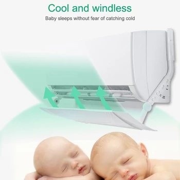 Air Conditioner Wind Deflector Windproof non-porous punch-free plastic hook Telescopic Adjustable Angle Easy Installation #2 
Air Conditioner Wind Deflector Windproof non-porous punch-free plastic hook Telescopic Adjustable Angle Easy Installation #2