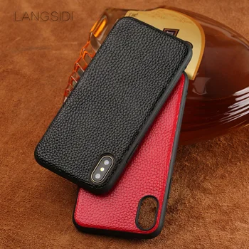 Genuine Leather 360 full protection phone case for iphone X XS XR xsmax 6 6s 5 5s se 7 7 plus 8 8 plus 11 Pro Max litchi grain
Genuine Leather 360 full protection phone case for iphone X XS XR xsmax 6 6s 5 5s se 7 7 plus 8 8 plus 11 Pro Max litchi grain