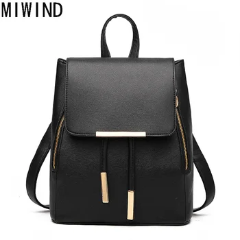 2016 Casual Women Backpack Female PU Leather Bagpack Bags For teenager Girls Young Lady Travel bag T1424
2016 Casual Women Backpack Female PU Leather Bagpack Bags For teenager Girls Young Lady Travel bag T1424