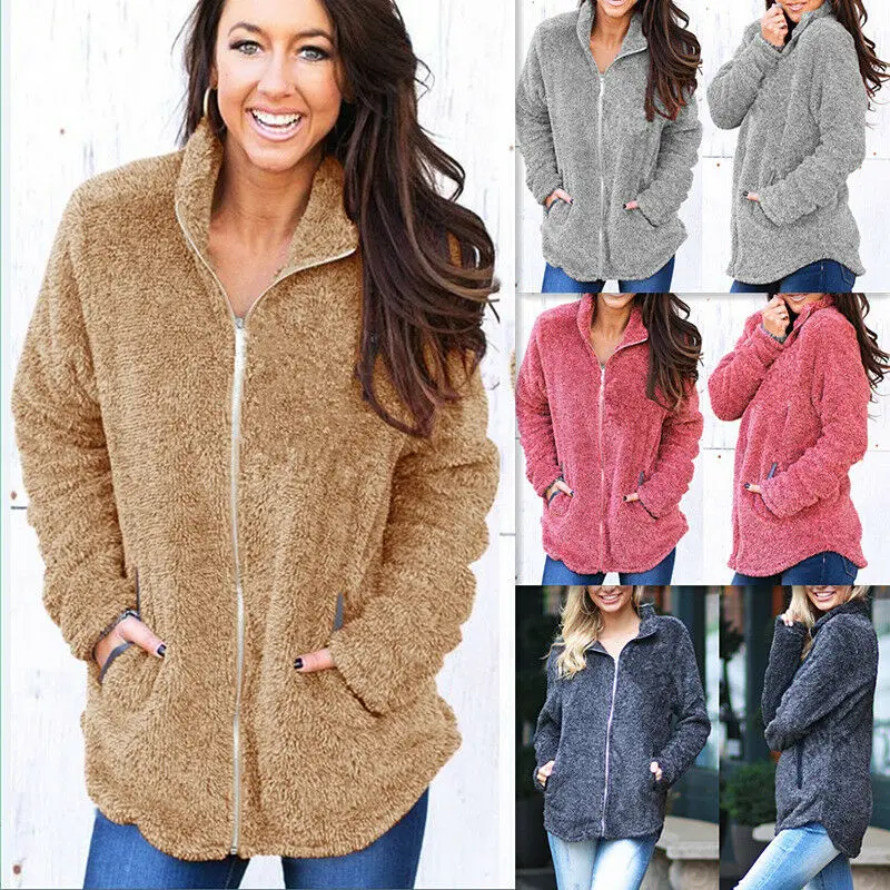 Fashion Women Cardigan Fur Outerwear Tops Winter Jacket Warm Sweater Fluffy Coat
Fashion Women Cardigan Fur Outerwear Tops Winter Jacket Warm Sweater Fluffy Coat